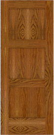 Flat  Panel   Jackson  Red  Oak  Doors